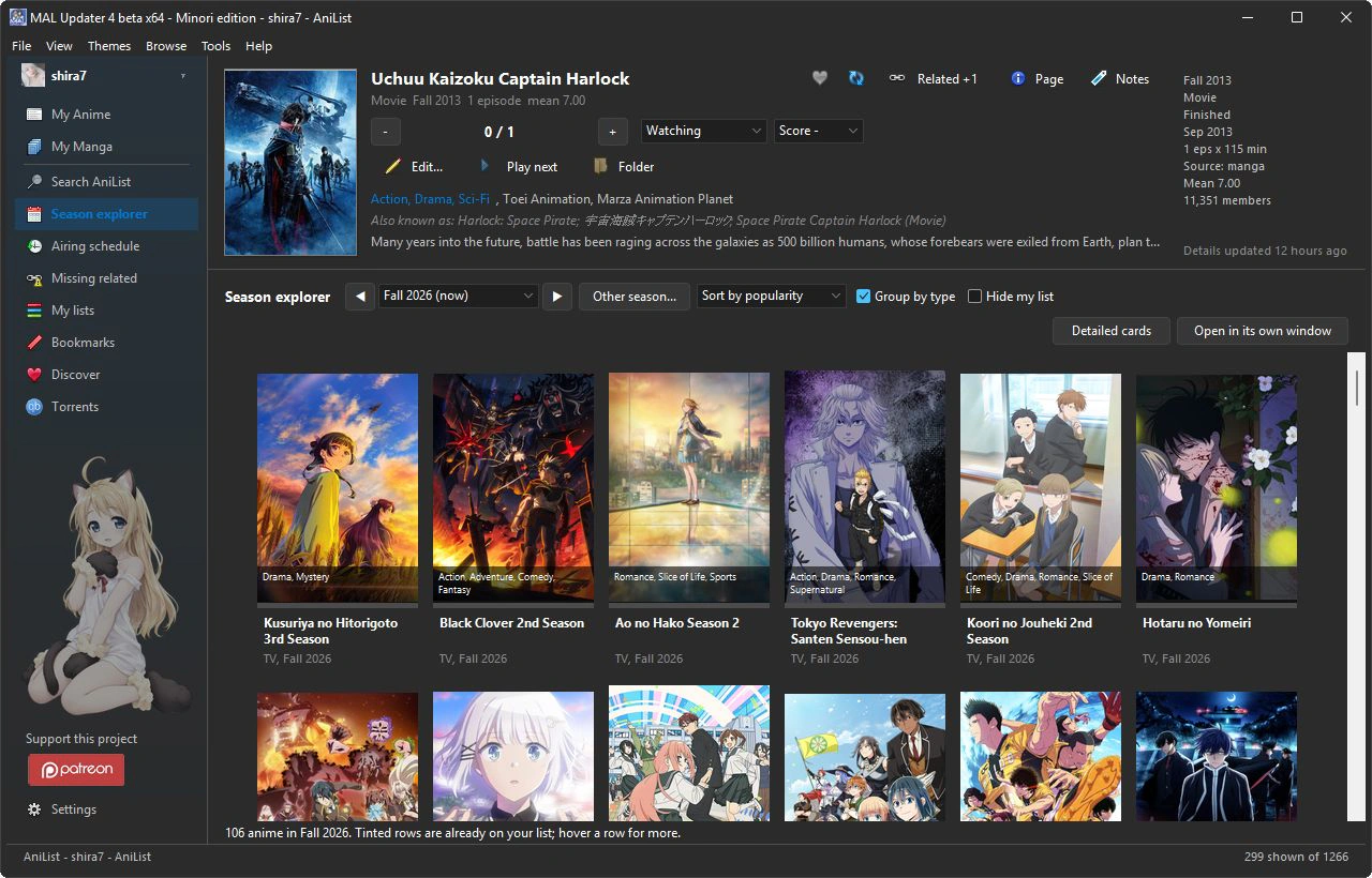 MAL Updater 4.1 is live for Windows/Linux, 2.x goes EOL. - Forums ...