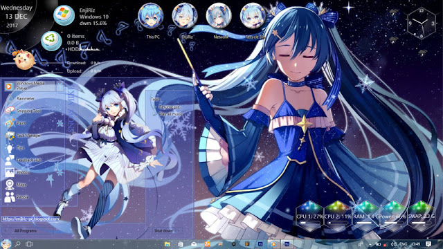 Win 10 1709] Theme Snow Miku 2017 - Forums 