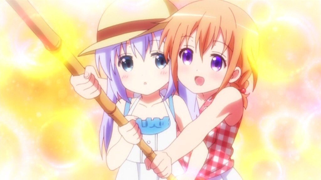 Gochuumon wa Usagi Desu ka? - Great story! Awesome character! Nice OP and  ED song, also seiyuu! Ah, this is my favorite Slice of Life anime ever.  Season 2? Yes, i want