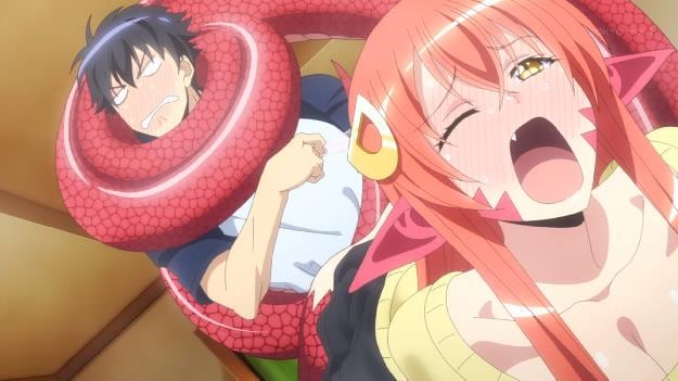 Monster Musume - Darling-kun is so cool. From Episode 6:  (