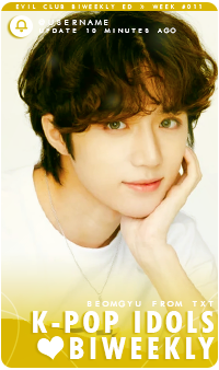 [CLOSED] K-Pop Idols Biweekly - WEEK#022 - Forums - MyAnimeList.net
