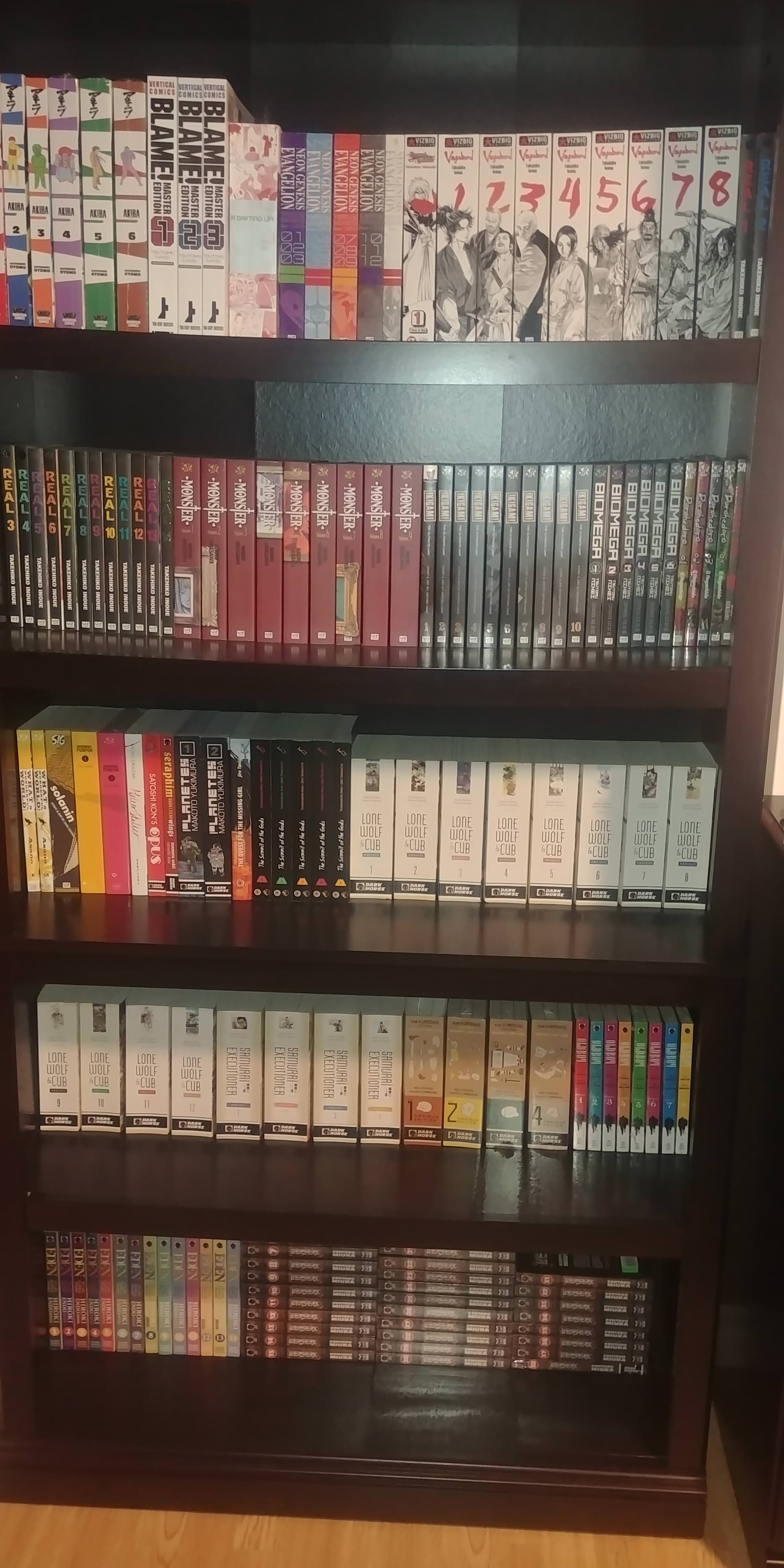 Manga, Collections