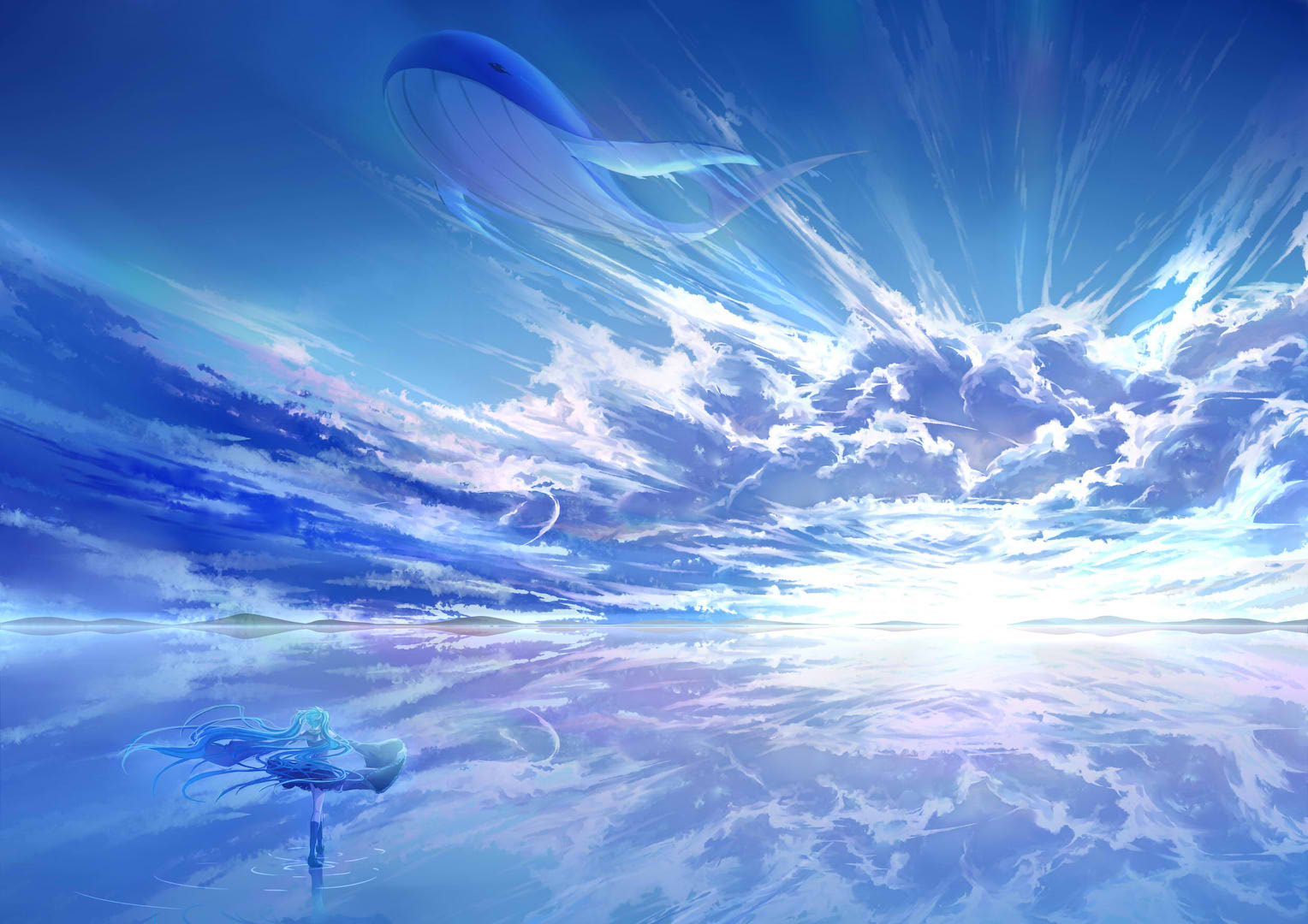 What do you think about the water sky trope in anime? - Forums ...