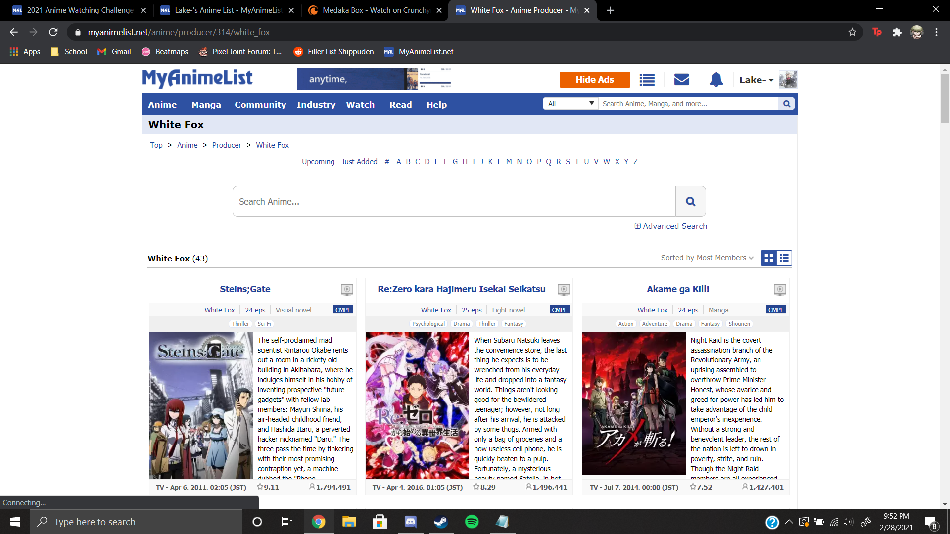 2021 Anime Watching Challenge Sign Up Open Until Nov 30 100 Forums Myanimelist Net