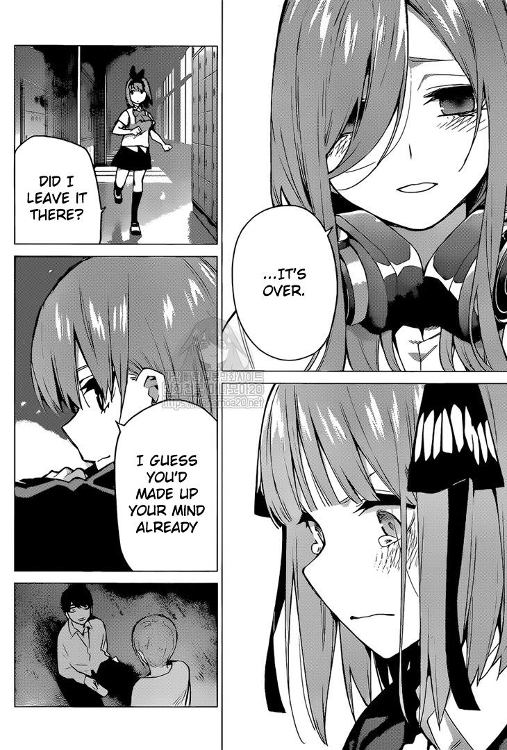 5-toubun no Hanayome Chapter 113 Discussion