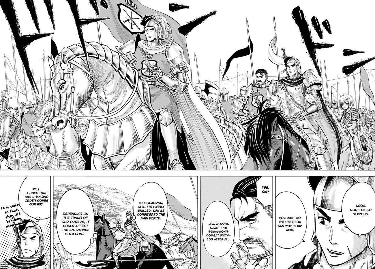 Oukoku E Tsuzuku Michi Oukoku e Tsuzuku Michi: Dorei Kenshi no Nariagari Harem Life Chapter 34