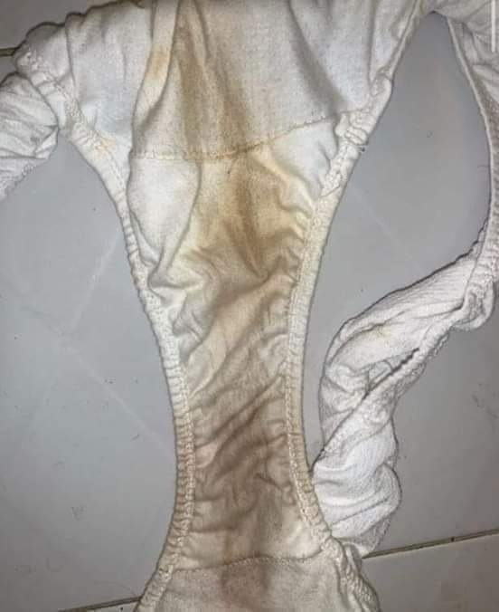 Panty Worn Stained 