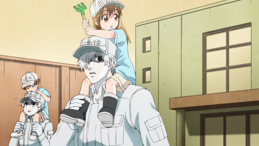 Hataraku Saibou Episode 1 : Les Brigades Immunitaires Black Hataraku