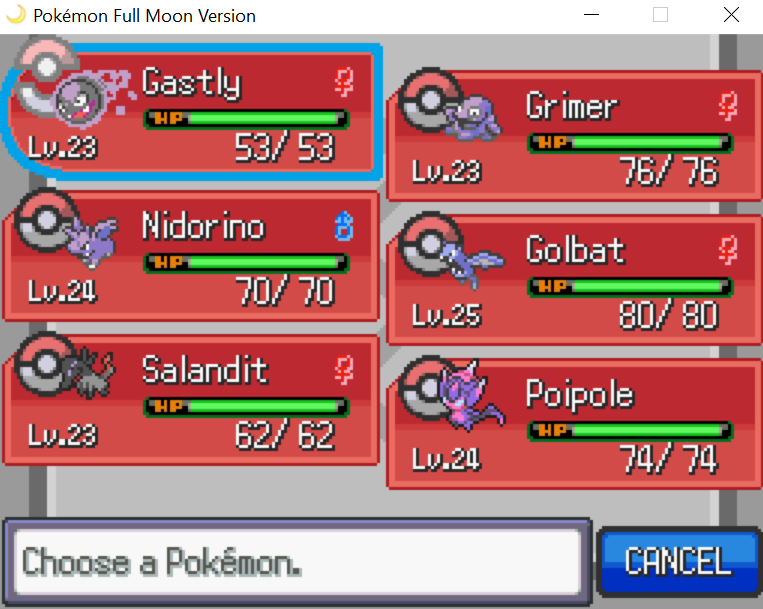 Your current Pokemon runs (30 - ) - Forums 