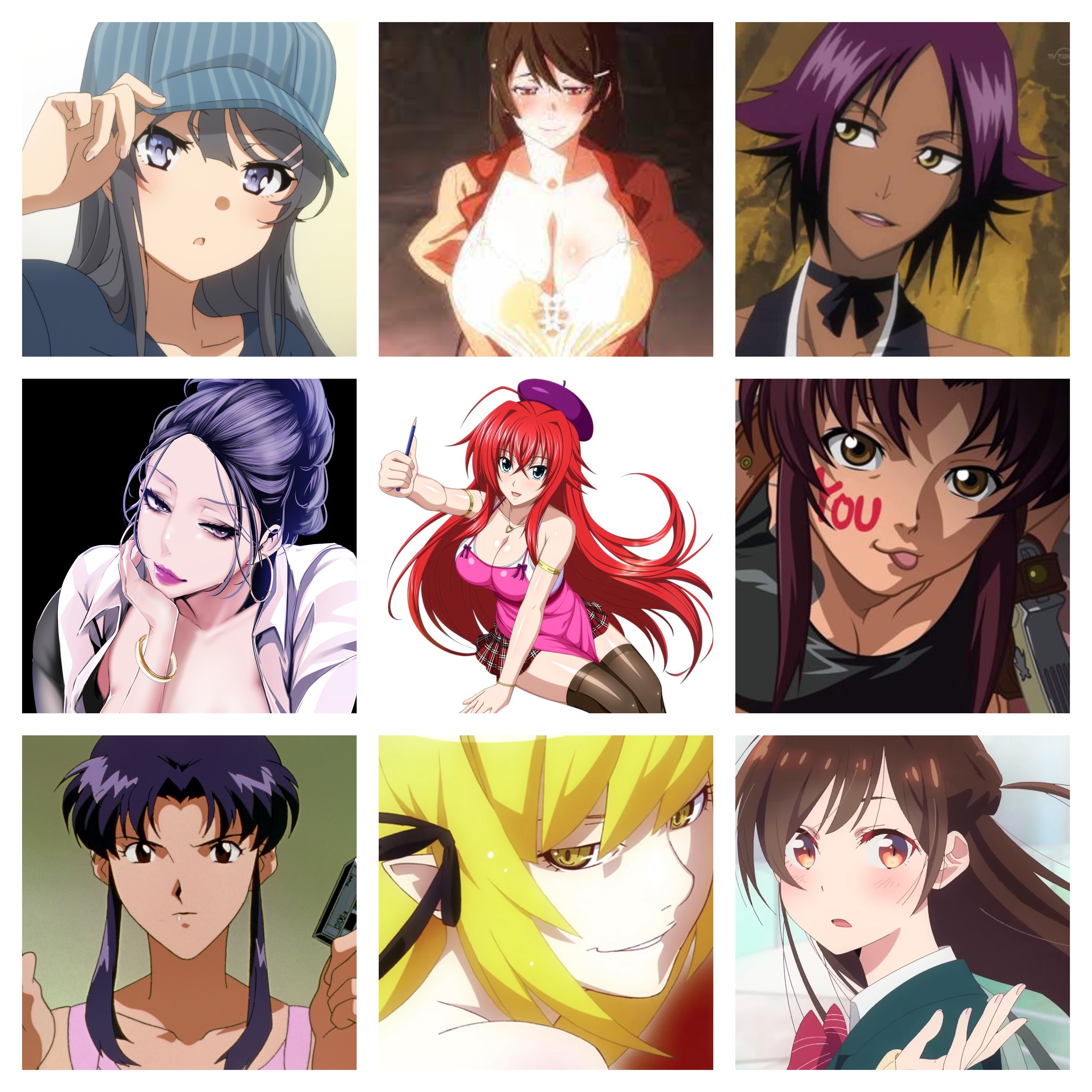 My Anime and Manga respectively 3x3. Even after 10 years, I'm