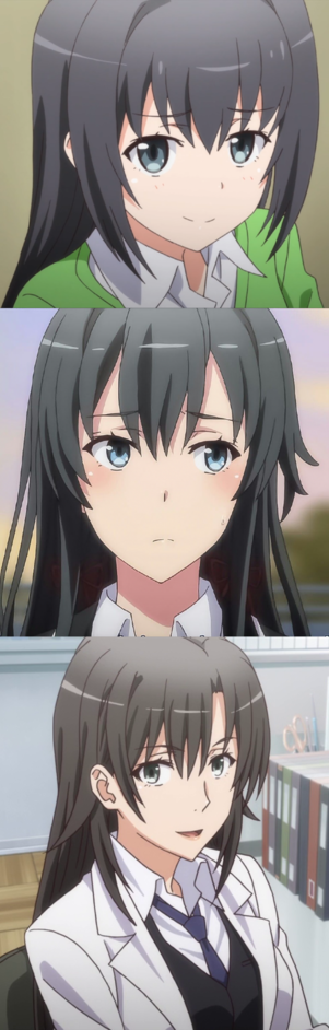 Yukino and Iroha from the Oregairu Zoku VN (More in Comments