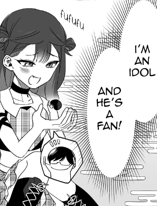 Damedol to Sekai ni Hitori Dake no Fan Manga Chapter 1 : r/damedol