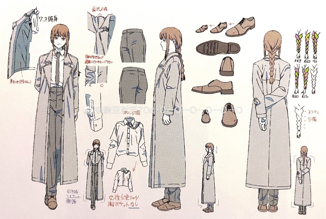 Chainsaw Man Anime Shares Character Designs