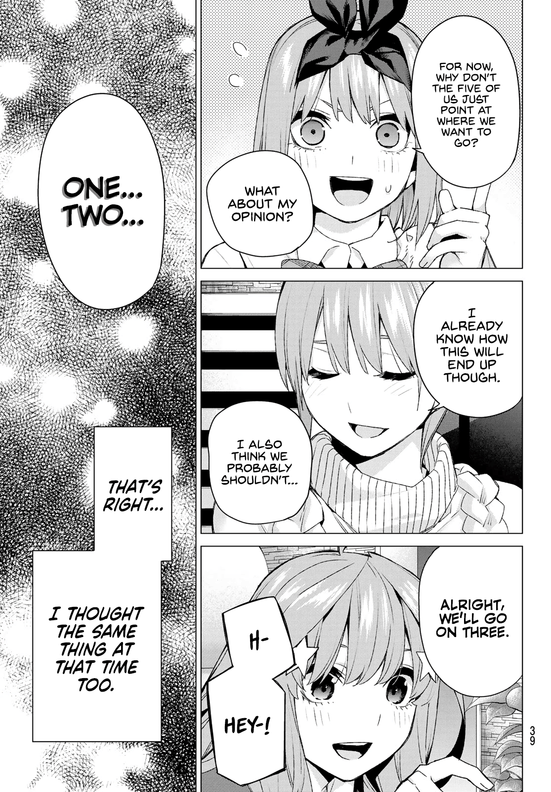 5-toubun no Hanayome Chapter 113 Discussion