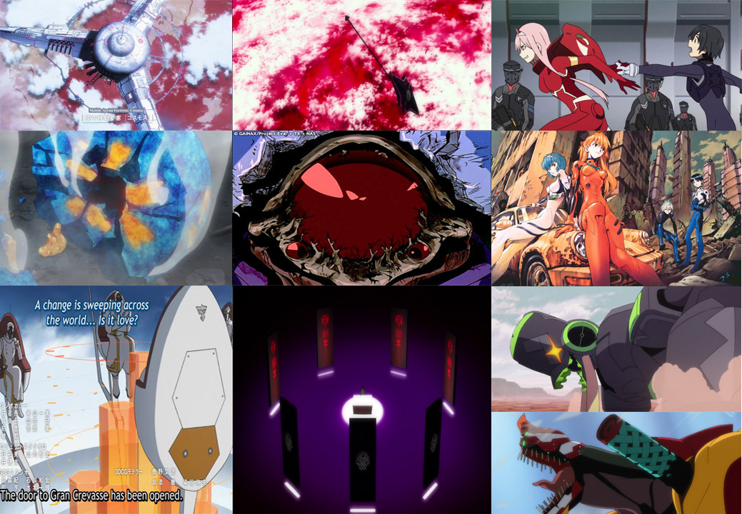 Gurren lagann neon genesis evangelion