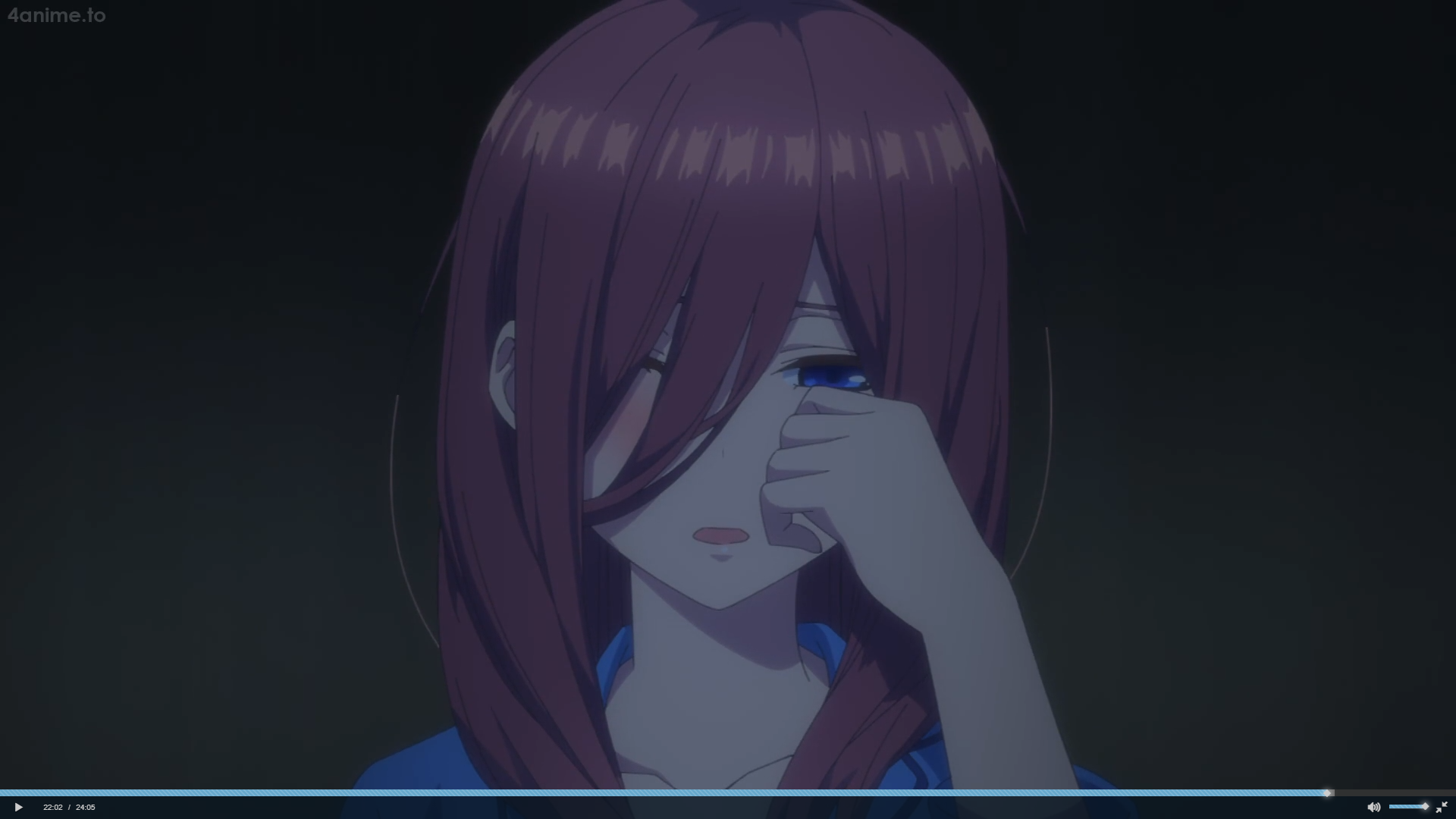 She did not want to pose for the post ⇀anime :・ 5 Toubun no