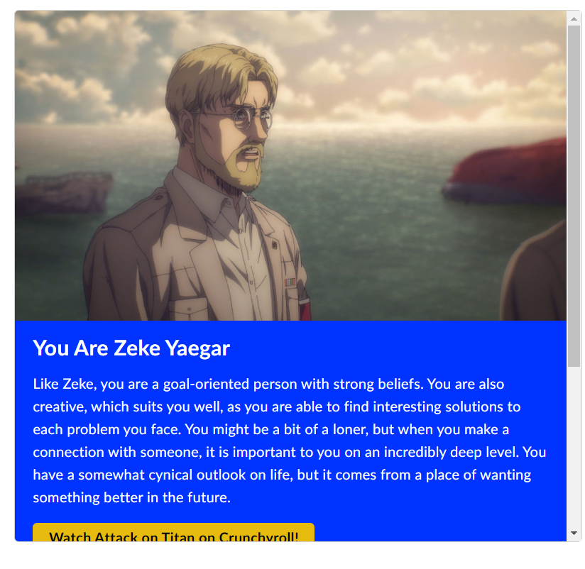 QUIZ: Which Attack On Titan Character Are You? - Crunchyroll News