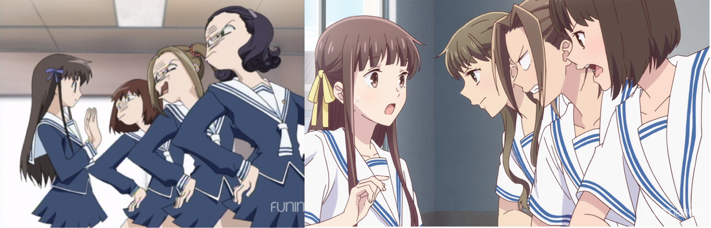 Fruits Basket Italia - ''Sensazioni negative'' ✨ 2001 vs 2019