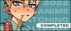 2022 Anime Watching Challenge completion banner. Image edit from Toilet-Bound Hanako-kun