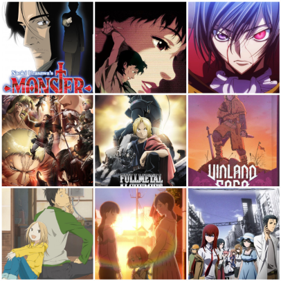 My 3x3, recommendations are welcome : r/MyAnimeList