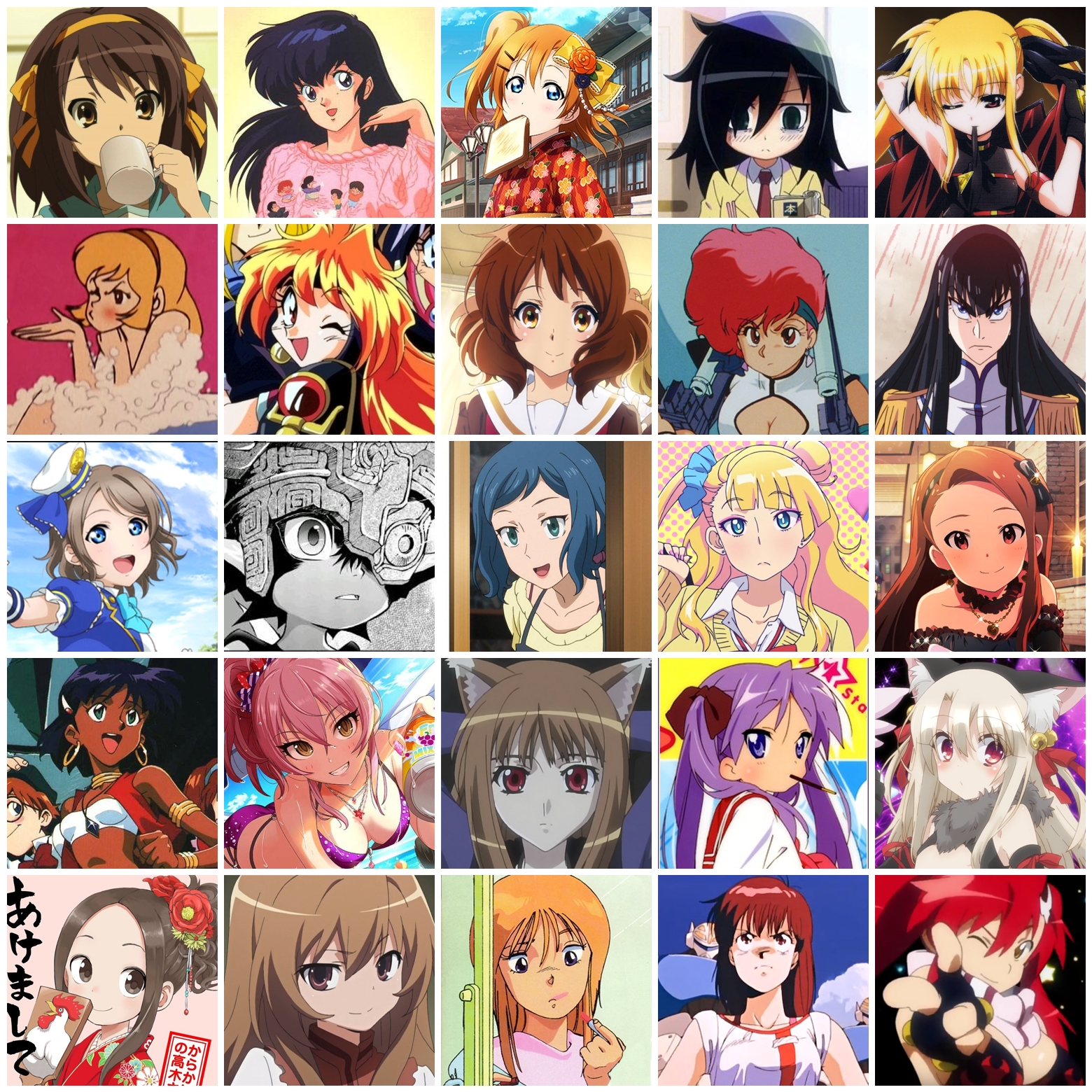 Top 146 + Anime waifu names
