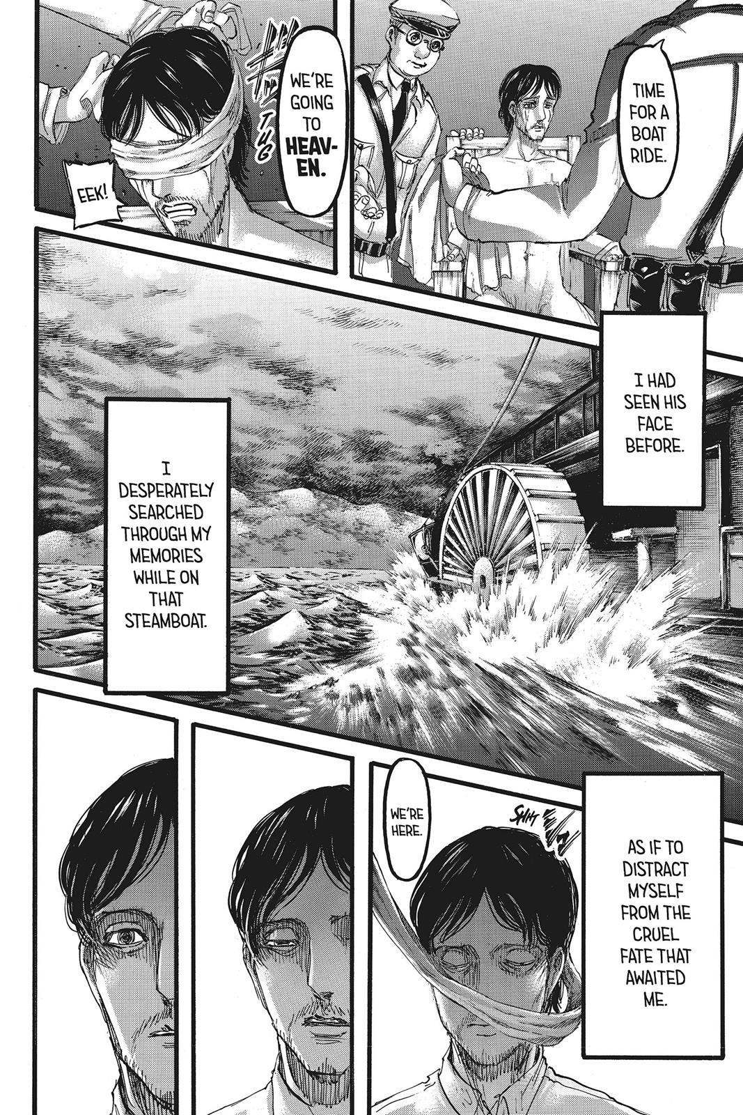 Gross death moment that is the man who killed Grisha's sister Faye, Attack  On Titan Season 3