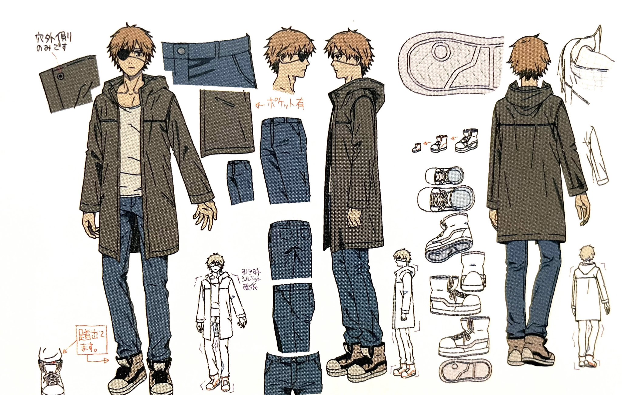 Chainsaw Man Anime Shares Character Designs