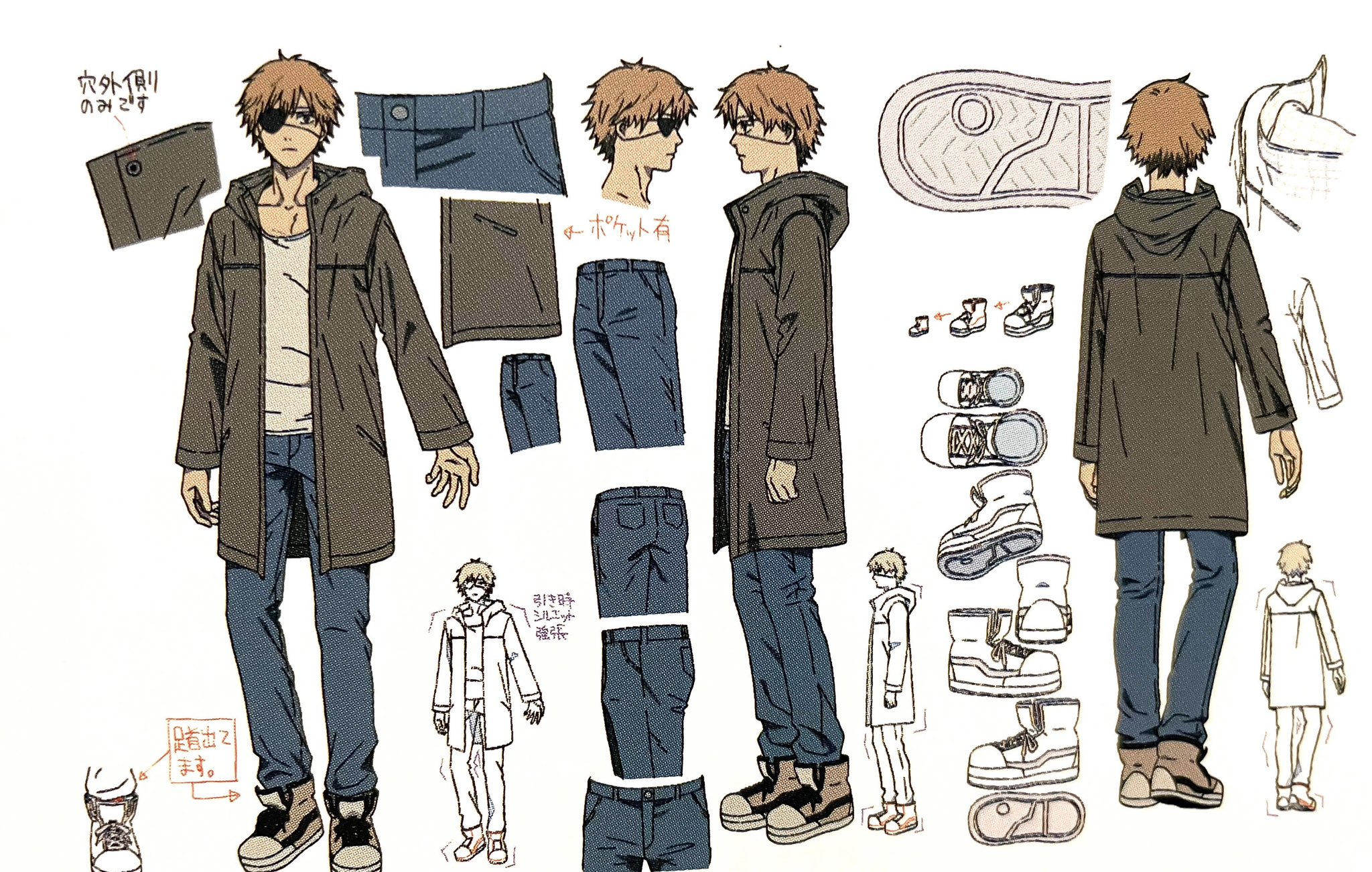 Chainsaw man character sheet