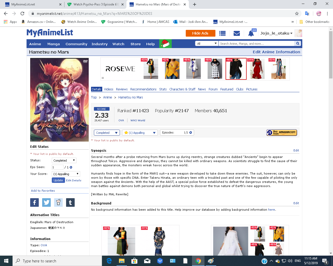 2019 Anime Watching Challenge Sign Up Open Until Dec 15 504 Forums Myanimelist Net