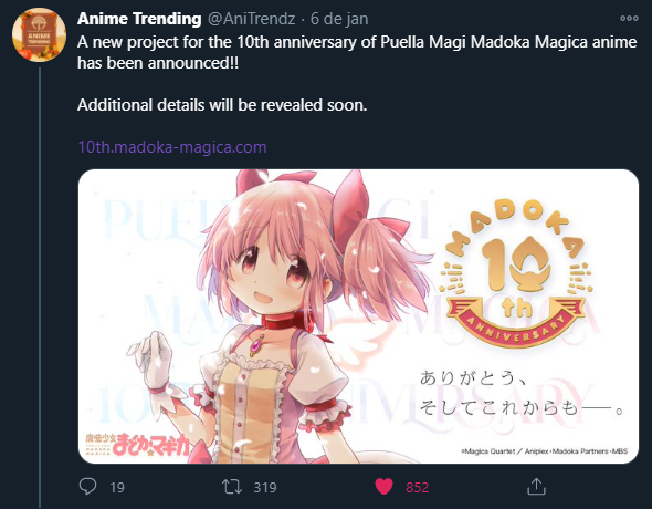 New Madoka project? - Forums - MyAnimeList.net