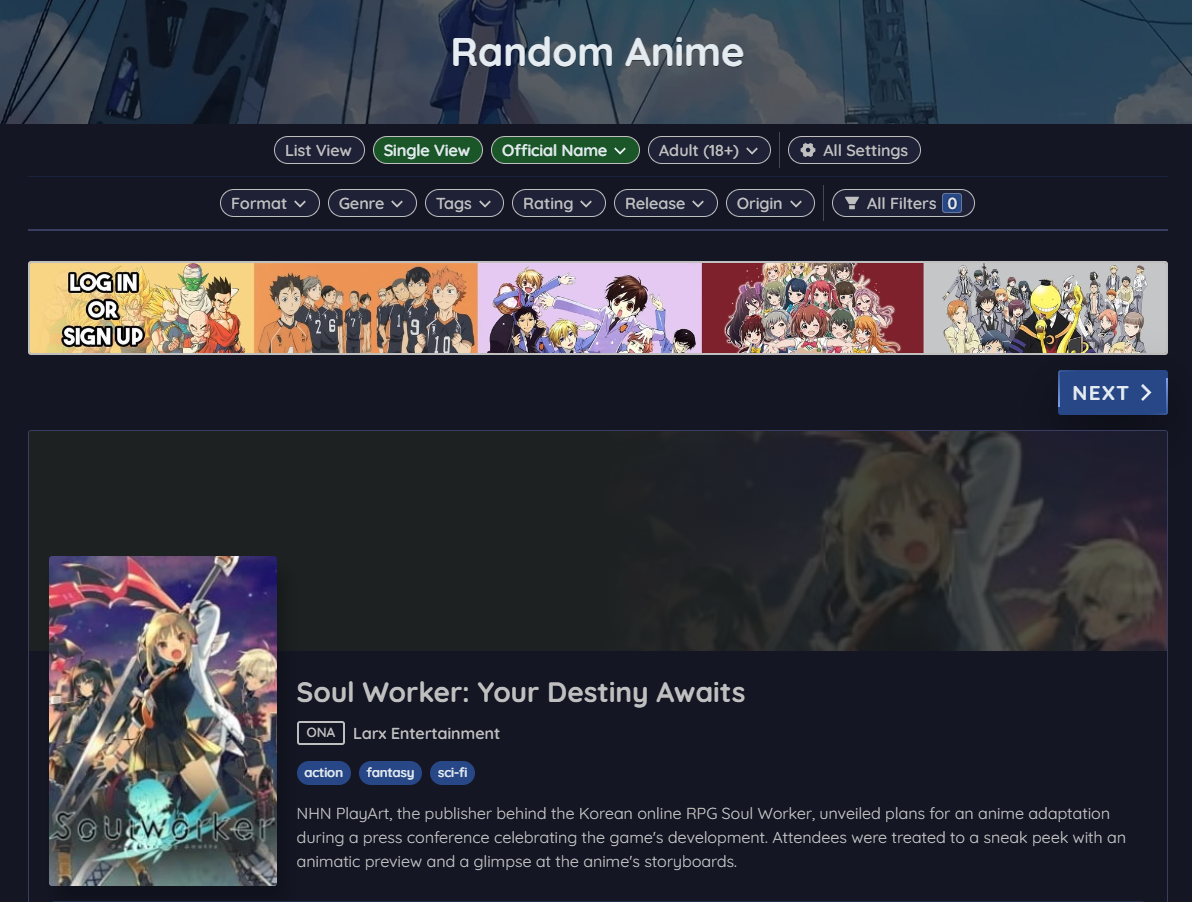 AWC 2024 Anime Watching Challenge - Sign-Up (Open Until December 10th ...