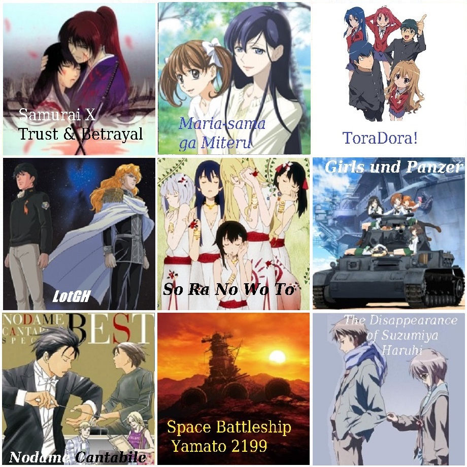 Your favourite anime - Forums - MyAnimeList.net