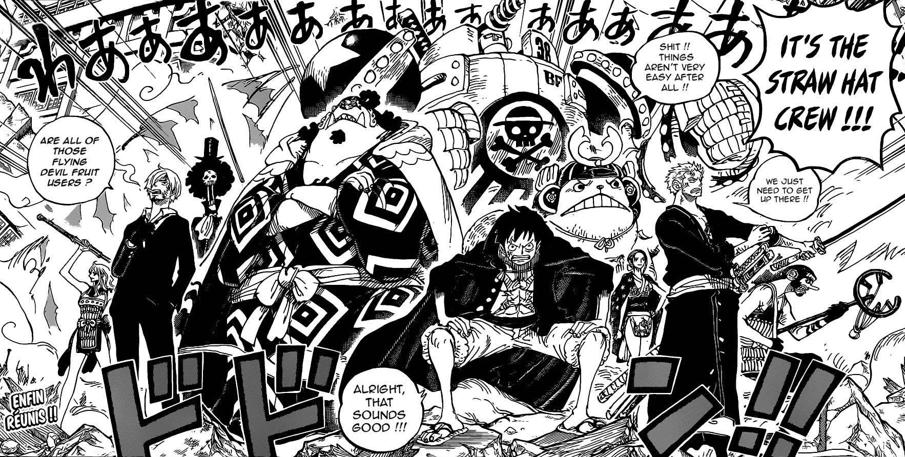 Jpirasutoeo5lf1 One Piece Chapter 1000 Double Color Spread