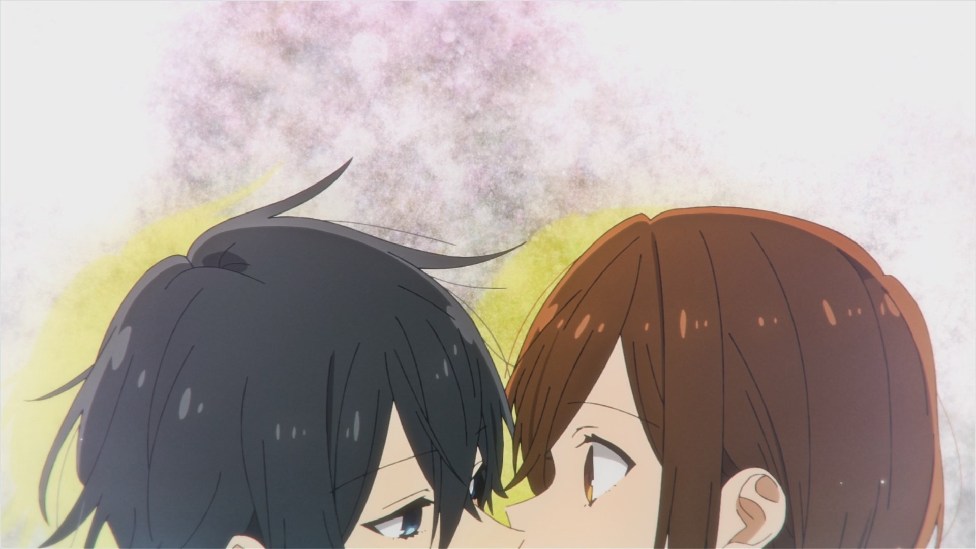 Miyamura and hori first kiss