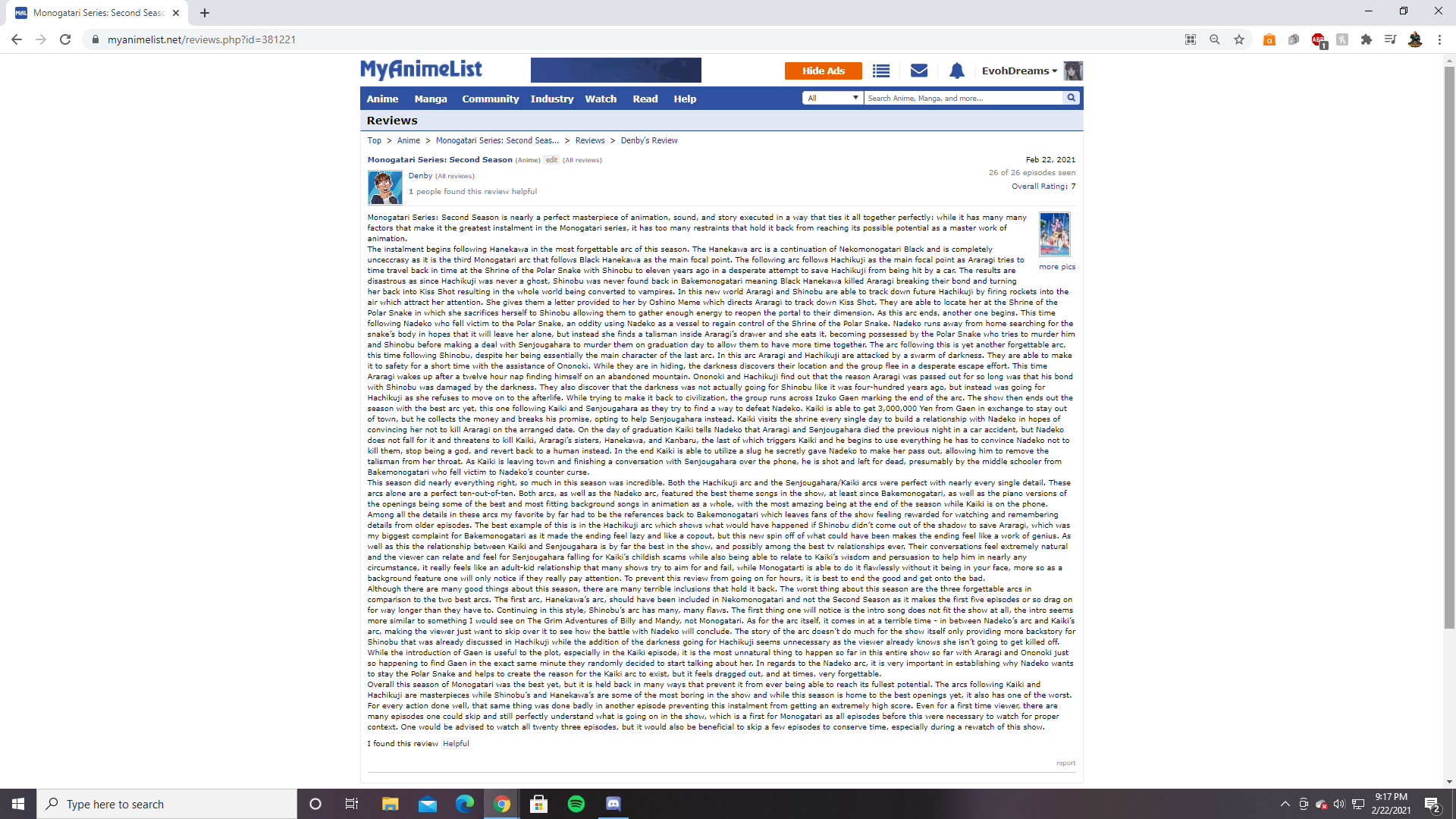 2021 Anime Watching Challenge Sign Up Open Until Nov 30 250 Forums Myanimelist Net