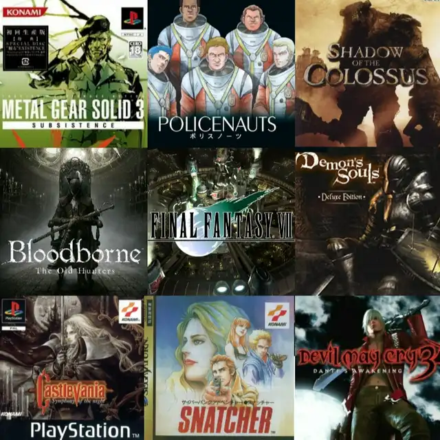 My 3x3 of favorite video games of all time. What are your favorites? :  r/gaming