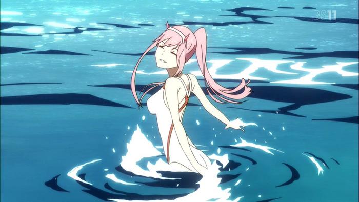 Image result for darling in the franxx beach episode