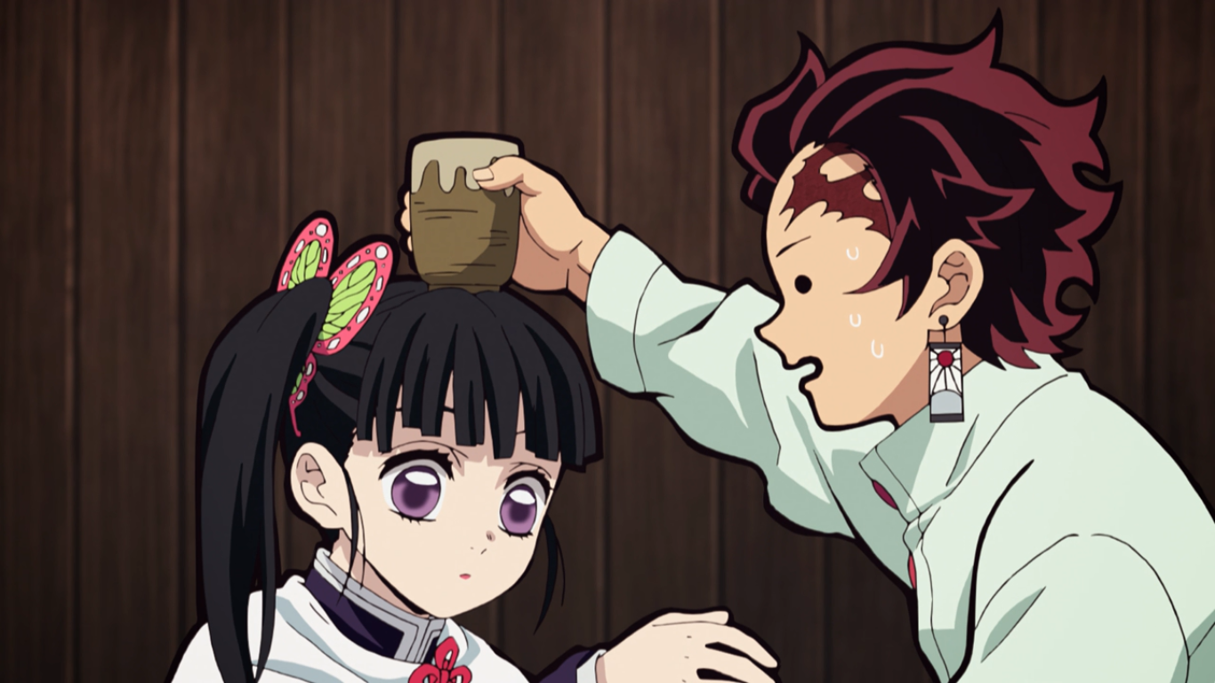 Kanamori and Haganezuka's reaction to Inosuke without their masks :  r/KimetsuNoYaiba