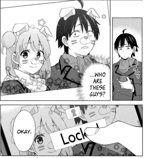 Oregairu Manga Confession