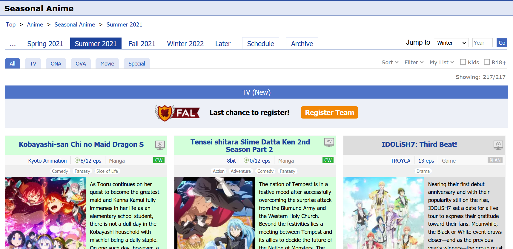 This is how to search for anime like going to myanimelist quickly with