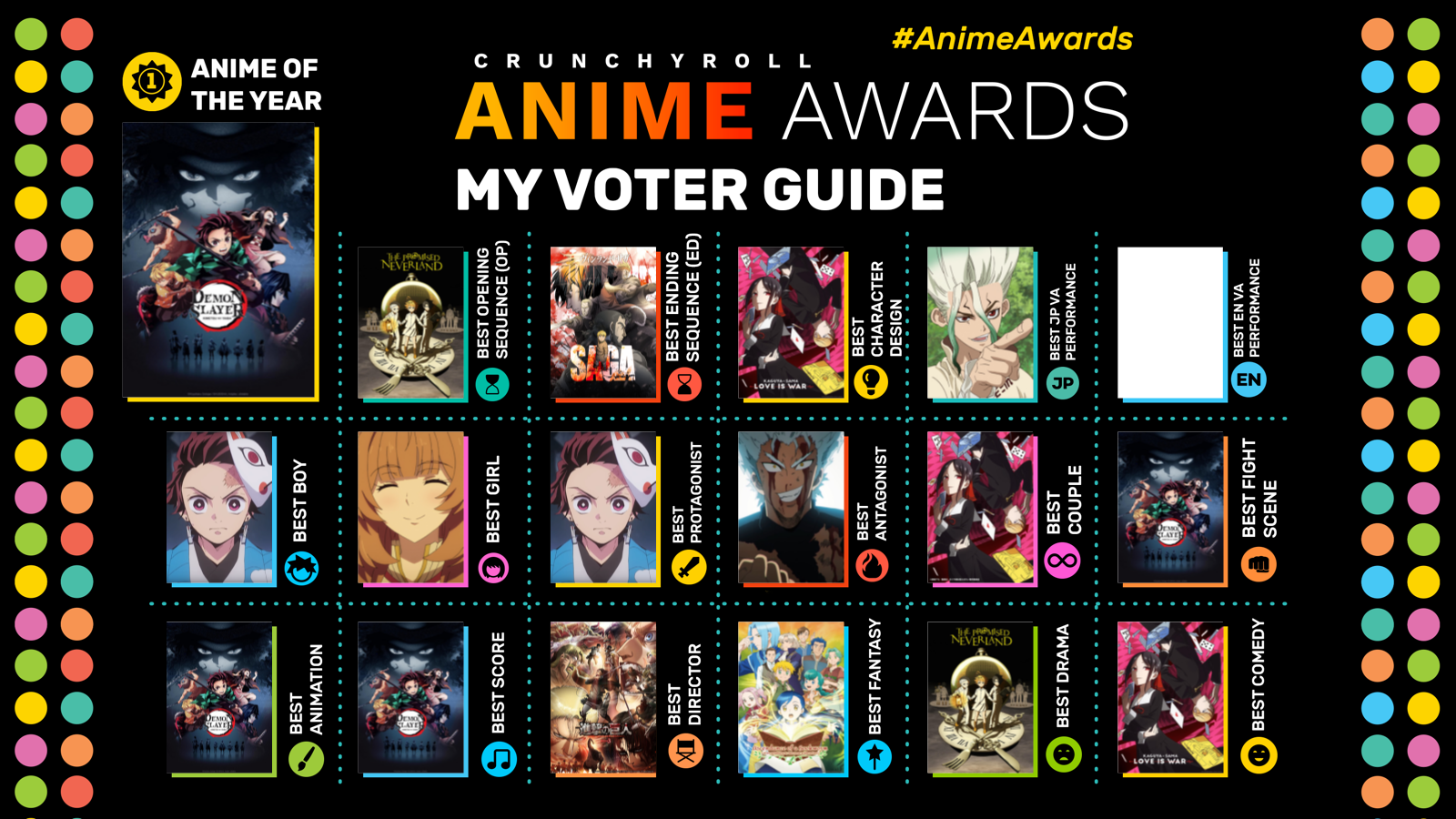 Crunchy Roll Nominees 40 Forums Myanimelist Net
