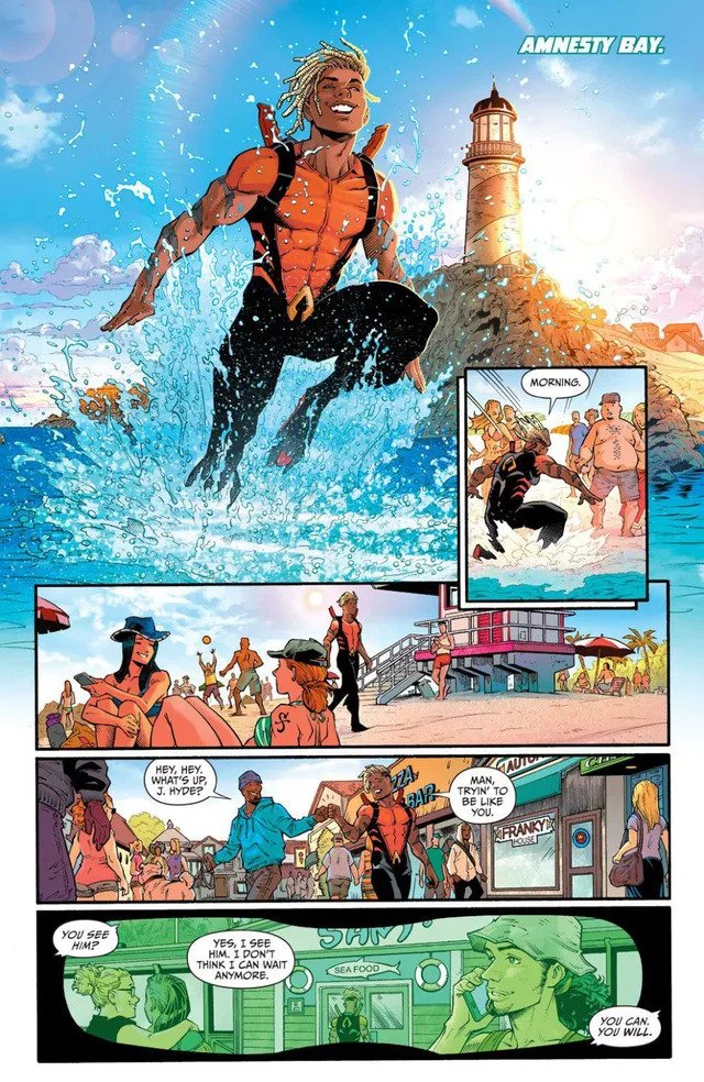 One Piece Easter Eggs Found In New Aqualad Preview From Dc Comics Forums Myanimelist Net