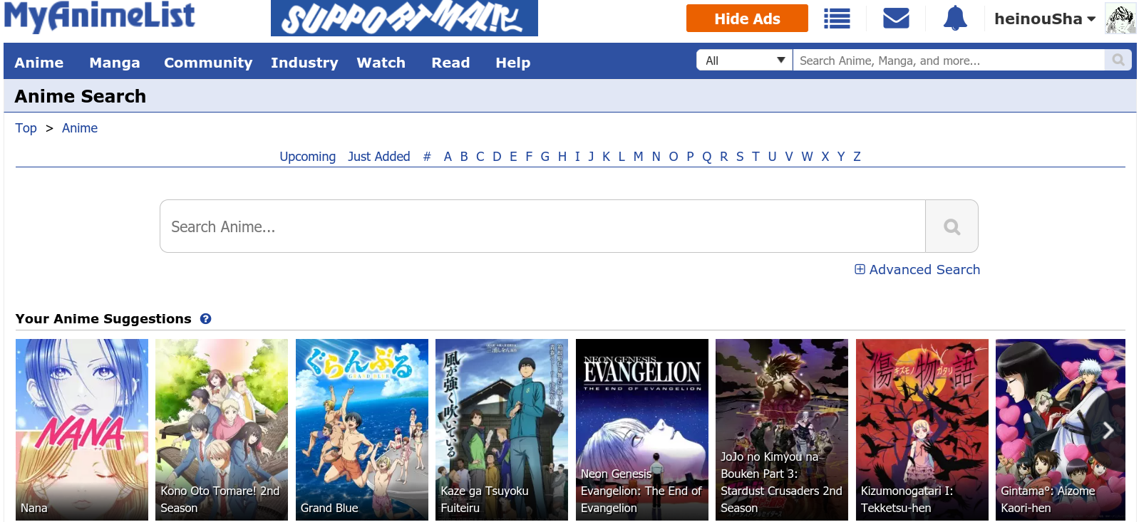 Anime Watching Challenge Sign Up Open Until Nov 30 550 Forums Myanimelist Net