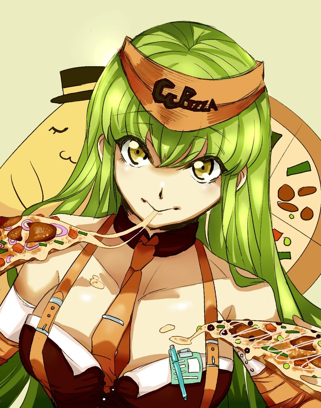 Исследователь c c. Code Geass cc pizza. Code Geass c.c pizza. Пицца из код Гиас. Code Geass персонажи.