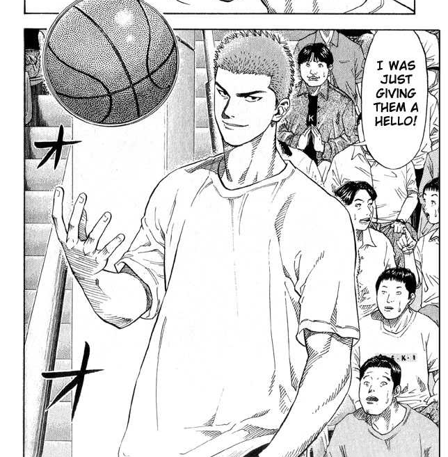 Slam Dunk Manga Panels