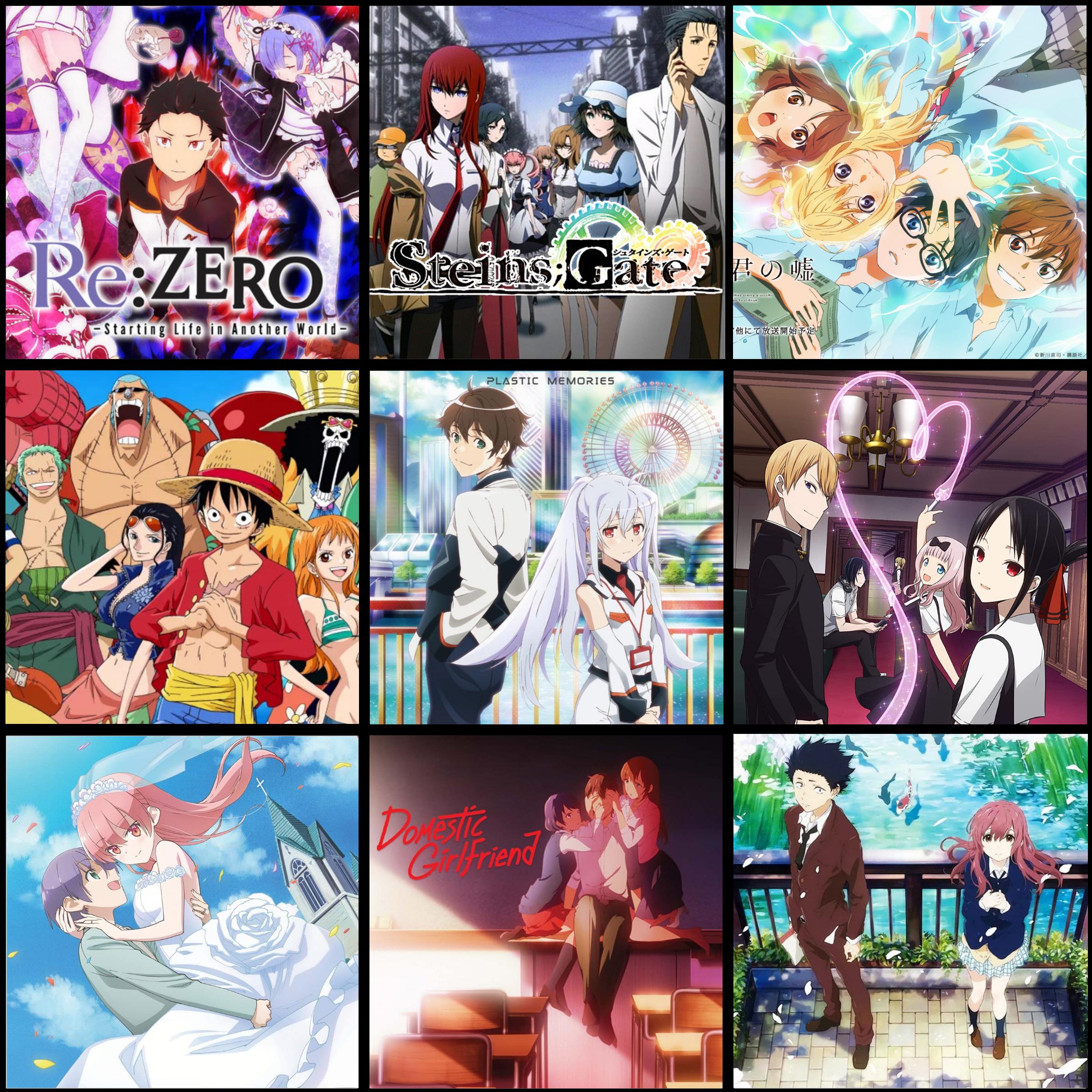 My Anime/Manga 3x3! Just started watching Anime this year so feel
