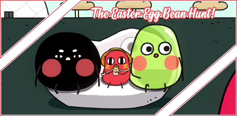 easter egg ( anime below : choujin koukousei-tachi wa isekai demo