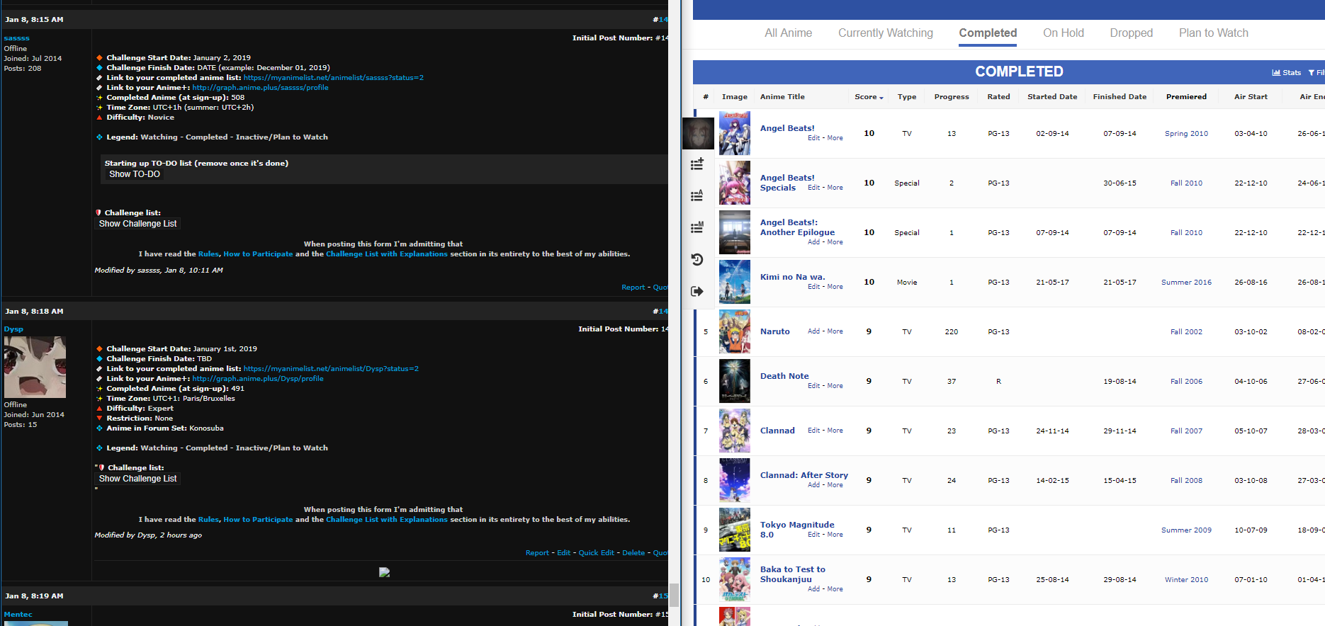 2019 Anime Watching Challenge Sign Up 129 Forums