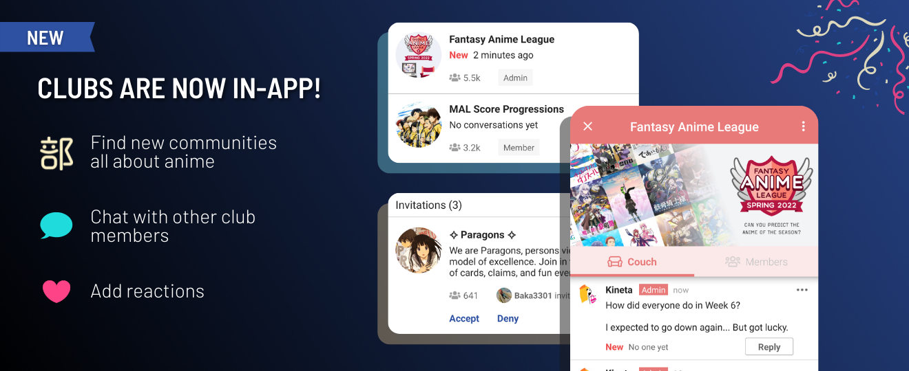 Clubs Have a Brand-New Look—In-App! - Forums 