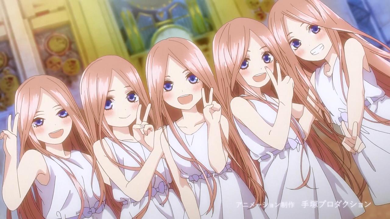 The Quintessential Quintuplets anime or gotoubun no hanayome is back a